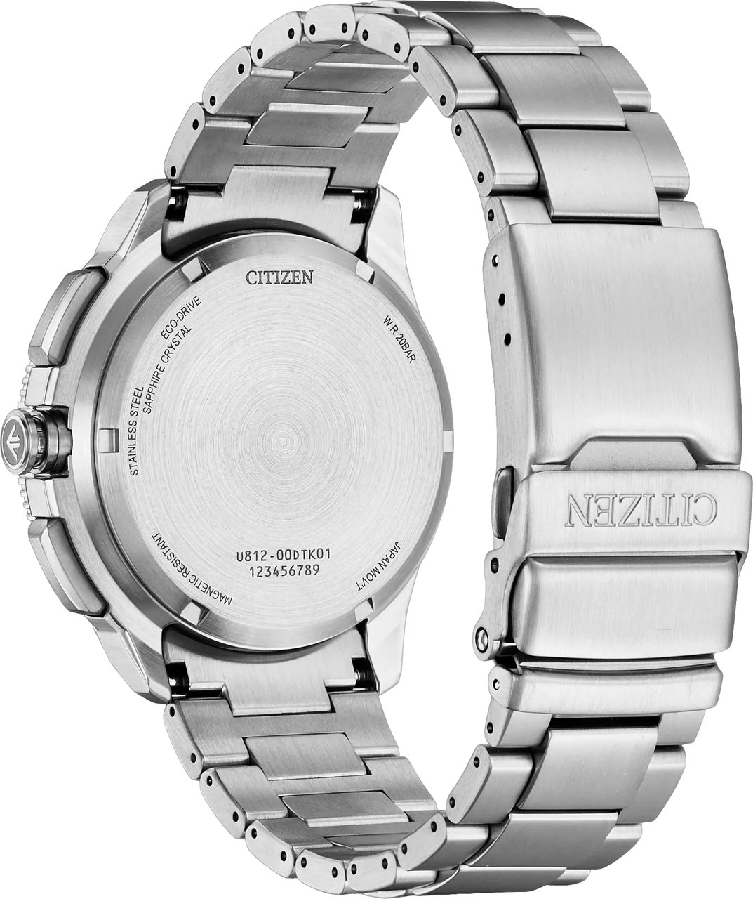 Citizen JV3001-53E Promaster Wave Tracker Eco-Drive horloge Zwart