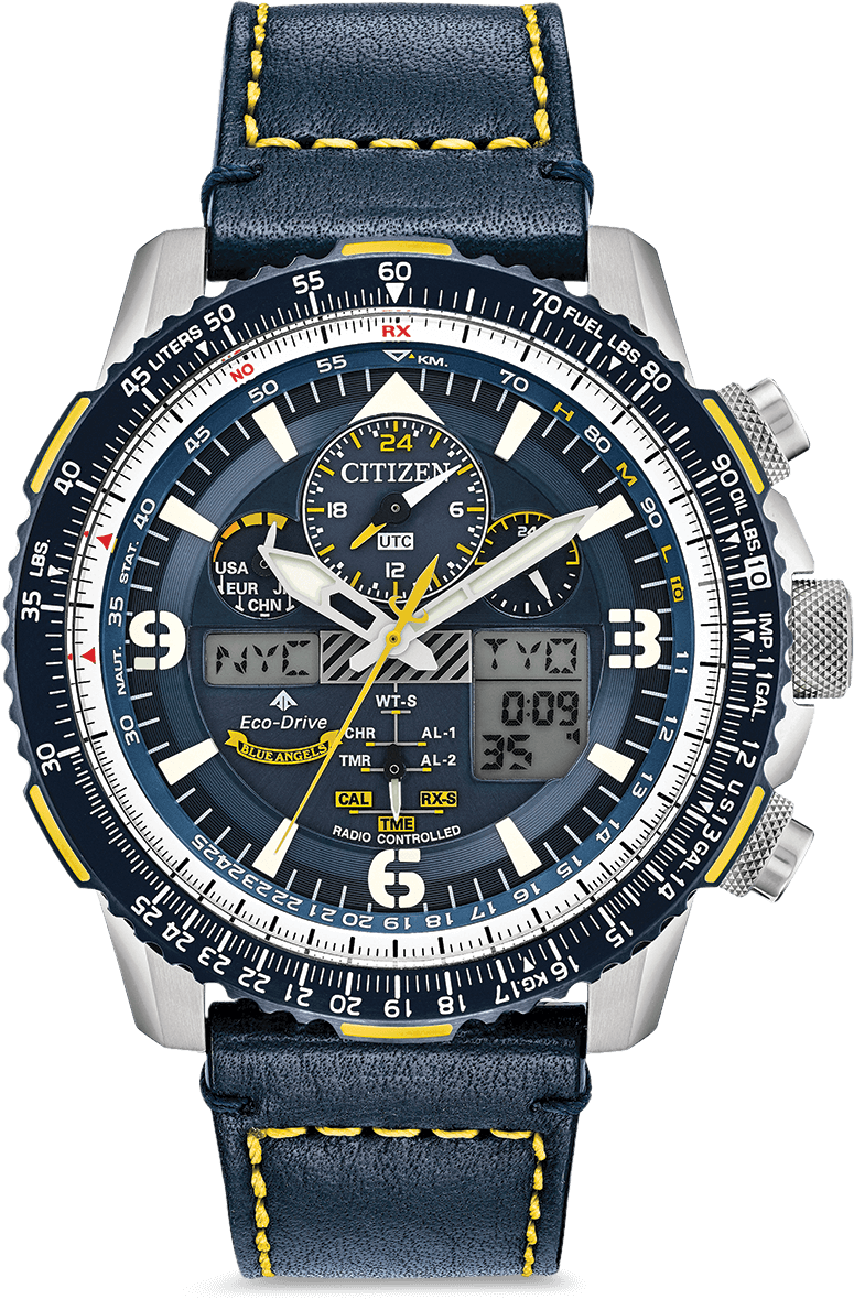 Citizen JY8078-01L Promaster Sky Blue Angels horloge Blauw