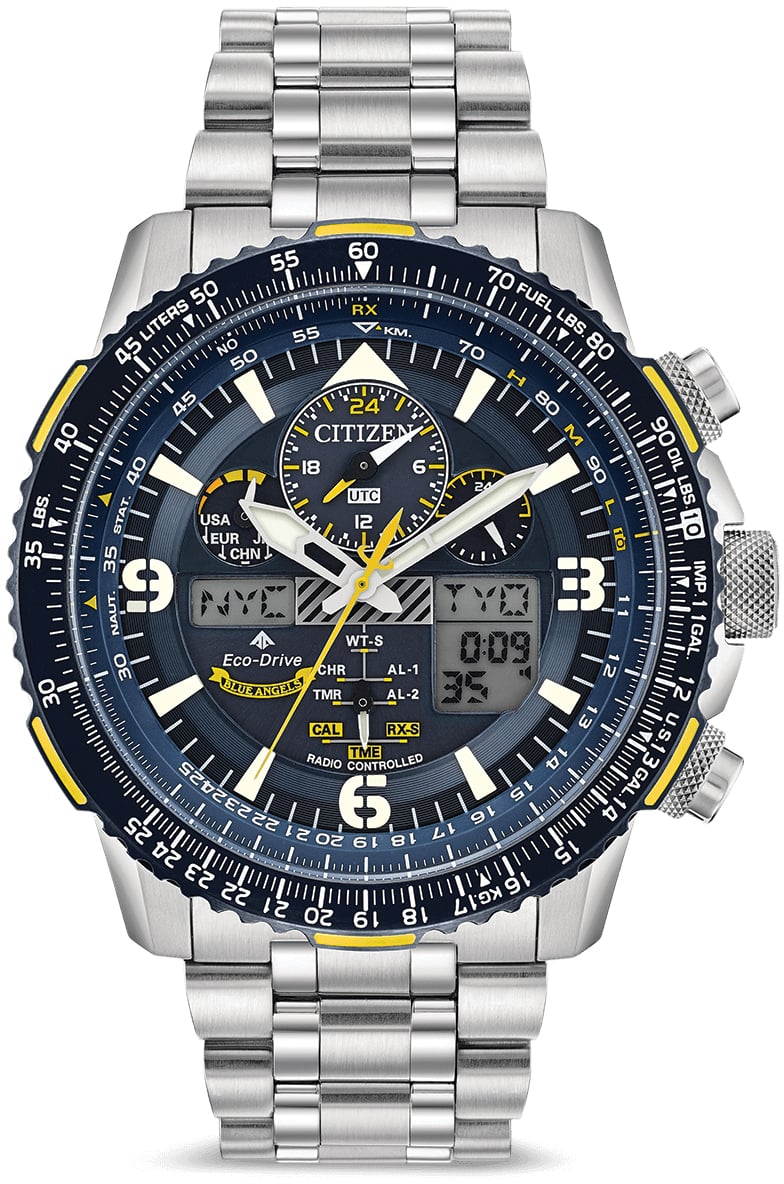 Citizen JY8078-52L Promaster Sky Blue Angels horloge Blauw