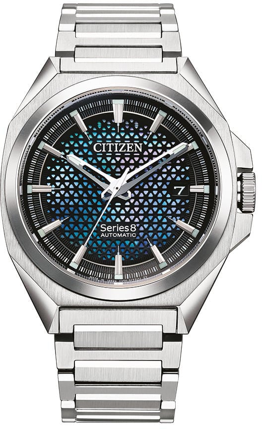 Citizen NA1010-84X Series 8 automatisch horloge Blauw