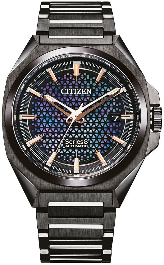 Citizen NA1015-81Z Series 8 automatisch horloge Blauw
