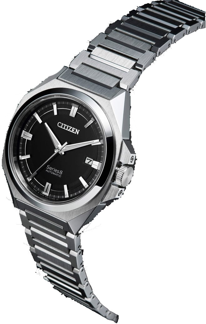 Citizen NB6010-81E Series 8 automatisch horloge Zwart