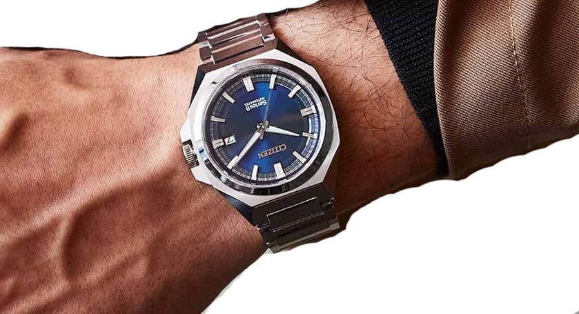 Citizen NB6010-81L Series 8 automatisch horloge Blauw