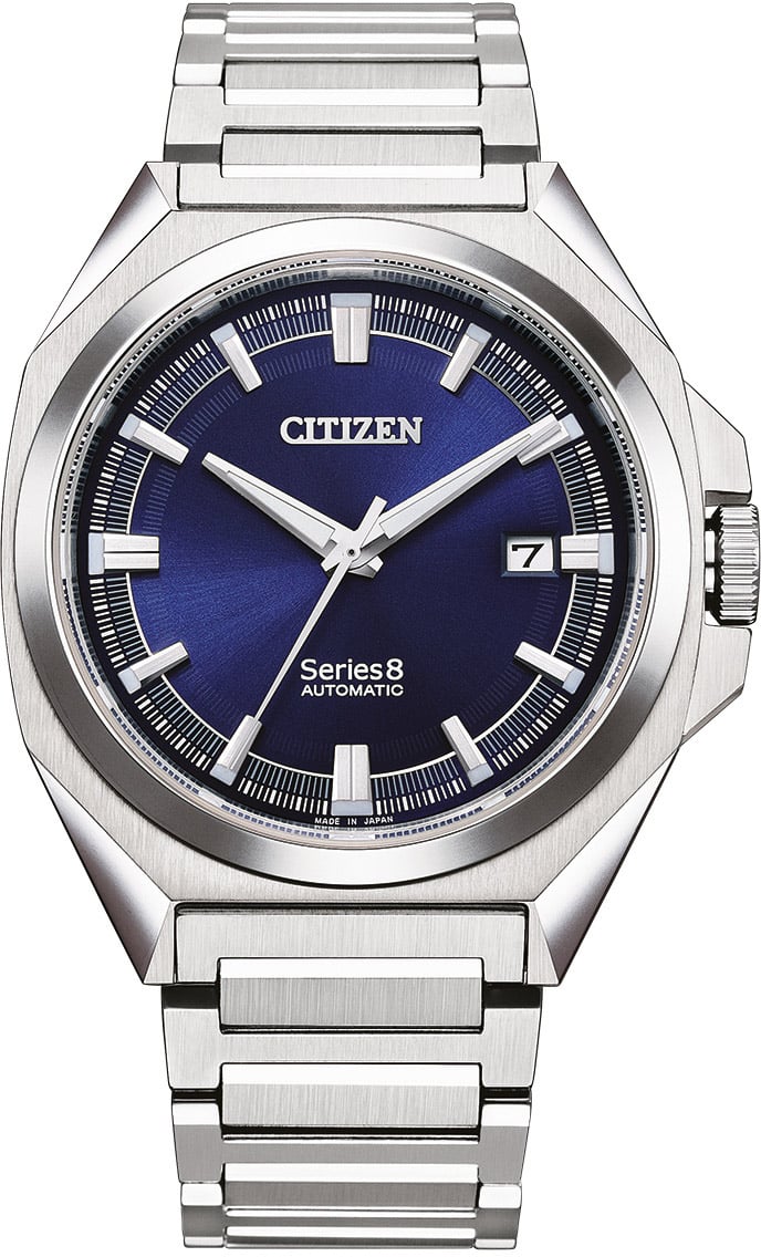 Citizen NB6010-81L Series 8 automatisch horloge Blauw
