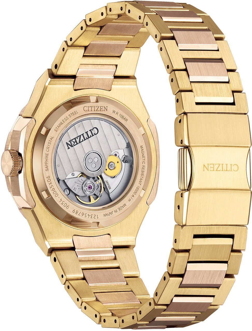 Citizen NB6033-51E Series 8 automatisch GMT horloge Zwart