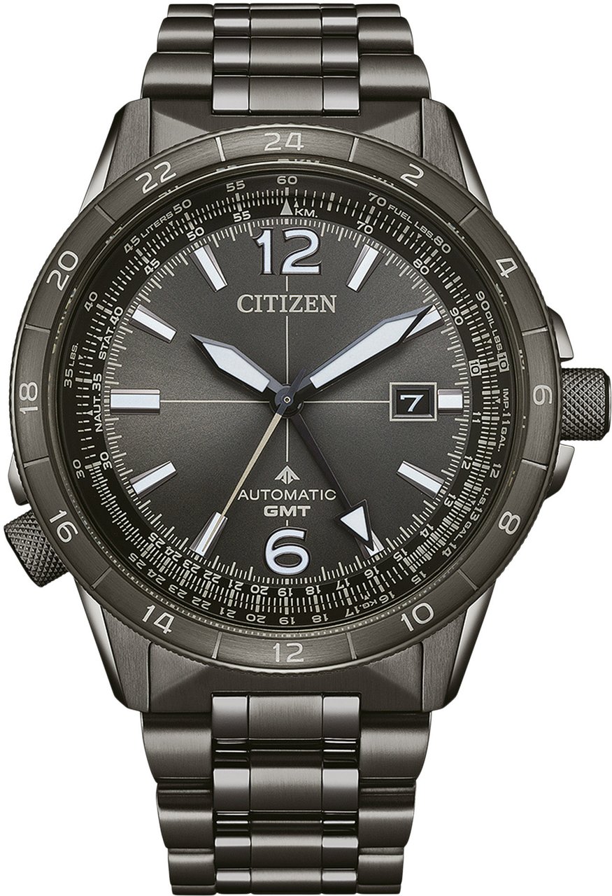 Citizen NB6045-51H Promaster Mechanical GMT horloge Grijs