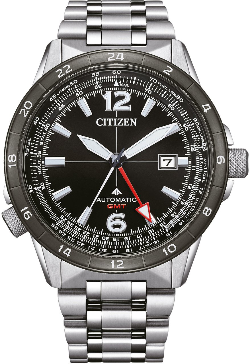 Citizen NB6046-59E Promaster Mechanical GMT horloge Zwart