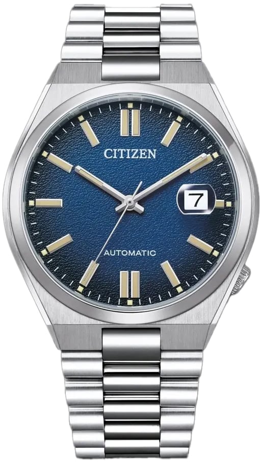 Citizen Tsuyosa NJ0151-88L automatisch horloge 40 mm Blauw