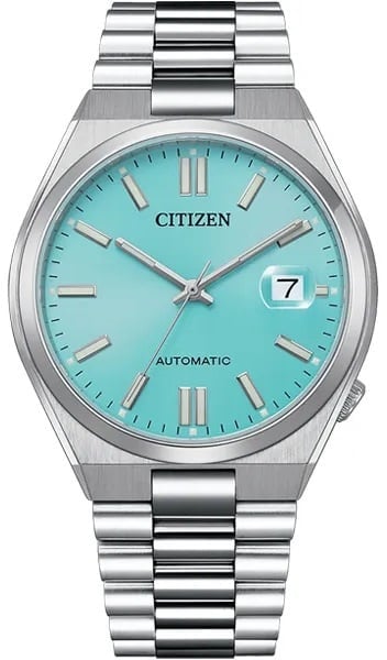 Citizen Tsuyosa NJ0151-88M Tiffany automatisch horloge 40 mm Blauw