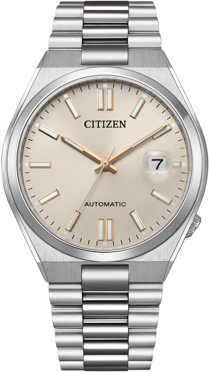 Citizen Tsuyosa NJ0151-88W automatisch horloge Beige