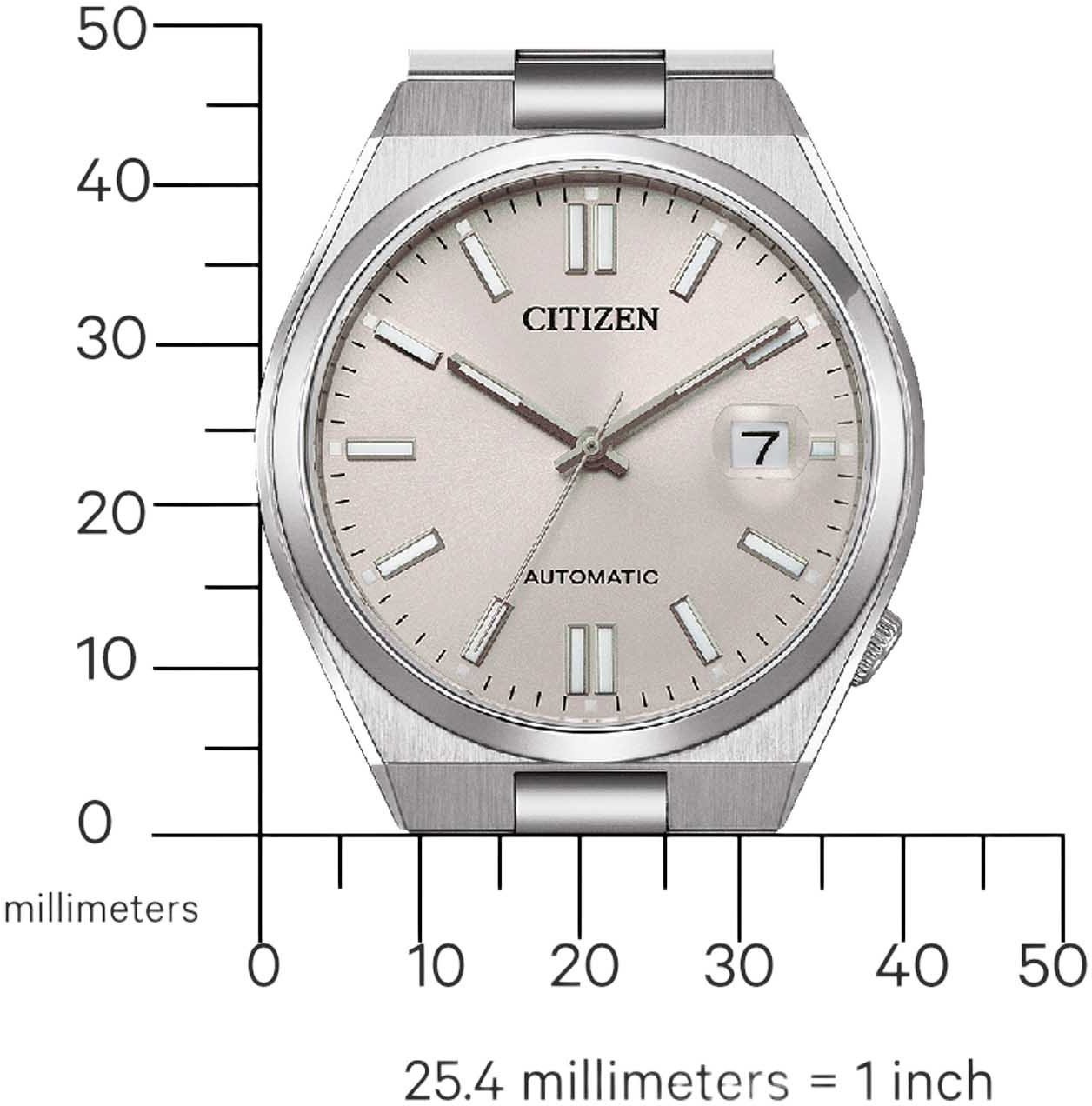 Citizen Tsuyosa NJ0151-88W automatisch horloge Beige