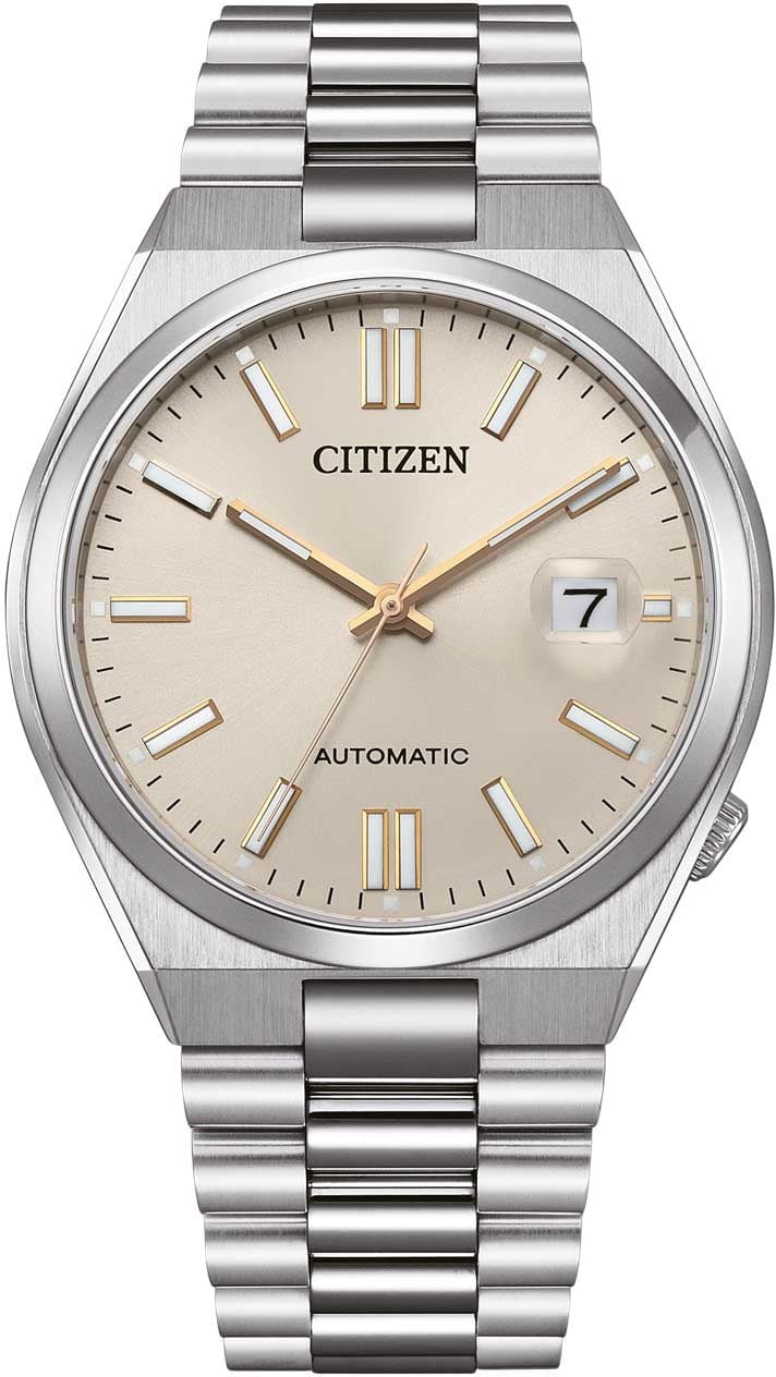 Citizen Tsuyosa NJ0151-88W automatisch horloge Beige