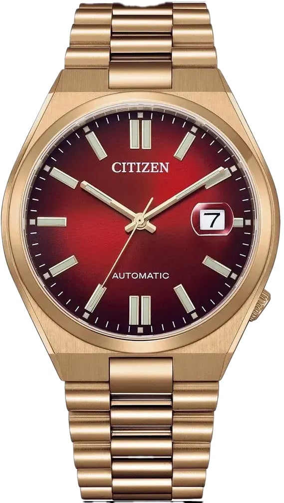 Citizen Tsuyosa NJ0153-82X automatisch horloge 40 mm Rood