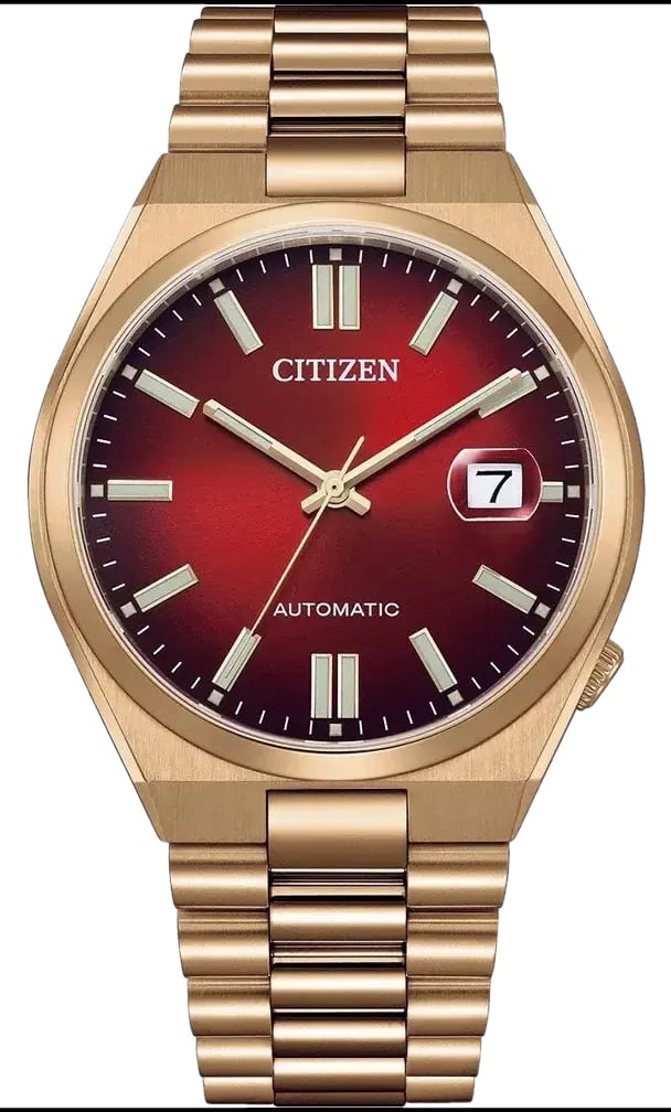 Citizen Tsuyosa NJ0153-82X automatisch horloge 40 mm Rood