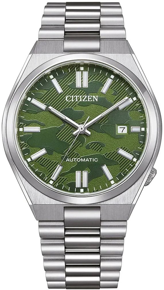 Citizen Tsuyosa NJ0159-86X automatisch horloge 40 mm Groen
