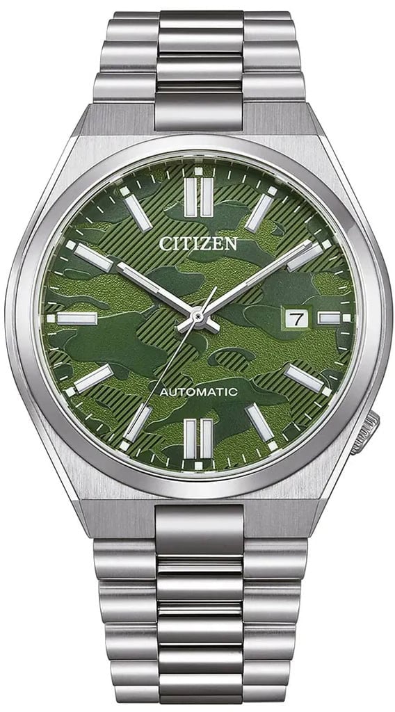 Citizen Tsuyosa NJ0159-86X automatisch horloge 40 mm Groen