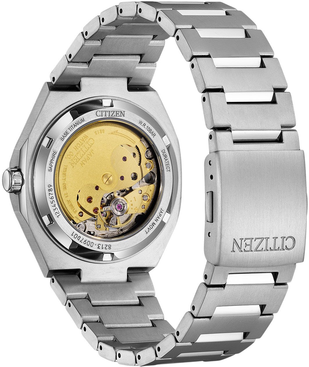 Citizen NJ0180-80L Zenshin Automatic Titanium horloge Blauw