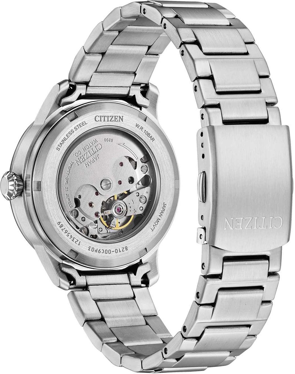 Citizen NJ0190-51E Urban Military Mechanical horloge Zwart