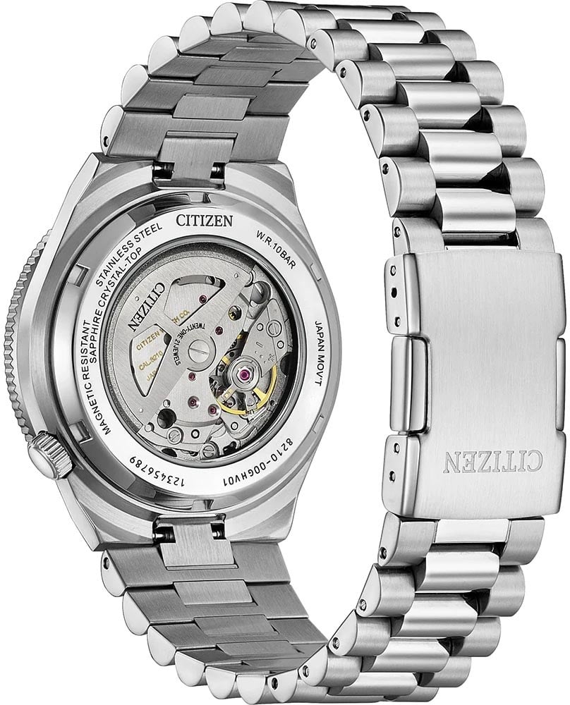 Citizen NJ0230-59L Tsuyosa Shore Automatic Mechanical horloge 40 mm Blauw