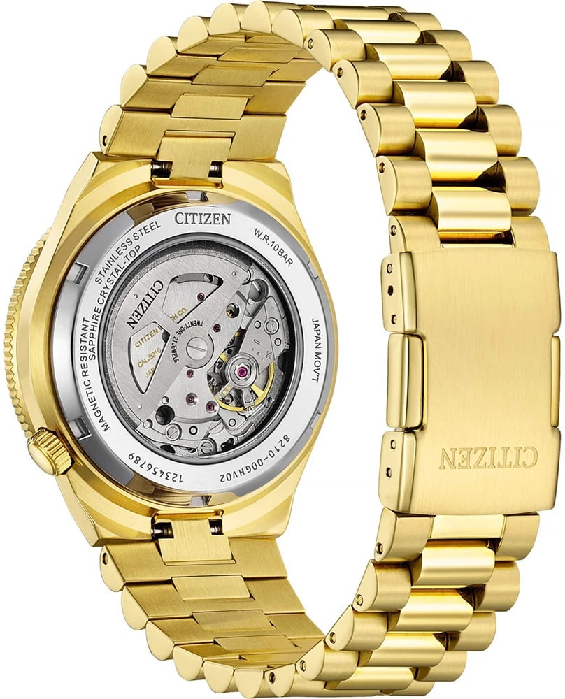 Citizen NJ0232-53X Tsuyosa Shore Automatic Mechanical horloge 40 mm Groen
