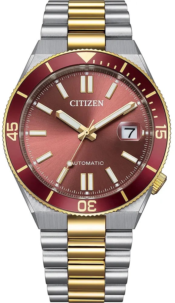 Citizen NJ0234-58X Tsuyosa Shore Automatic Mechanical horloge 40 mm Rood