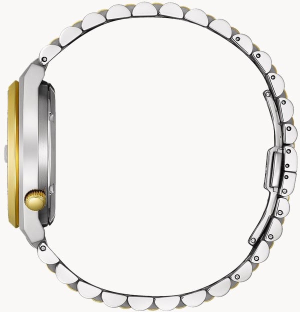 Citizen Citizen Horloge NK0024-54X Tsuyosa 60 Staal Bi-color Automaat 50m Waterdicht Saffierglas 39mm Goud