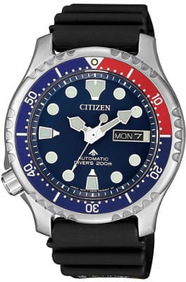 Citizen Promaster NY0086-16LE Marine automatisch herenhorloge 42 mm Blauw