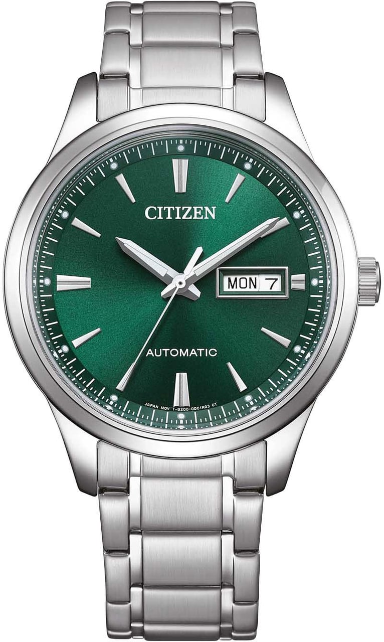 Citizen NY4058-79XE mechanical automatisch horloge Groen