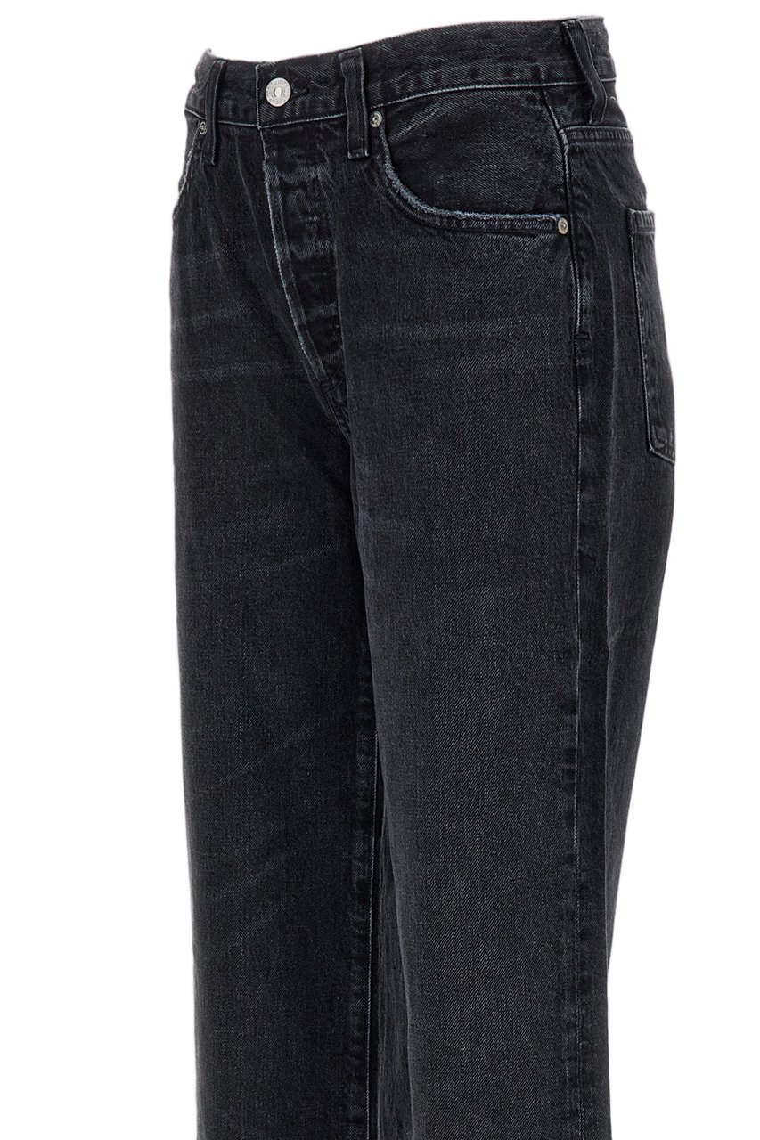 Citizens of Humanity Raine Wash High-Rise Jeans Zwart