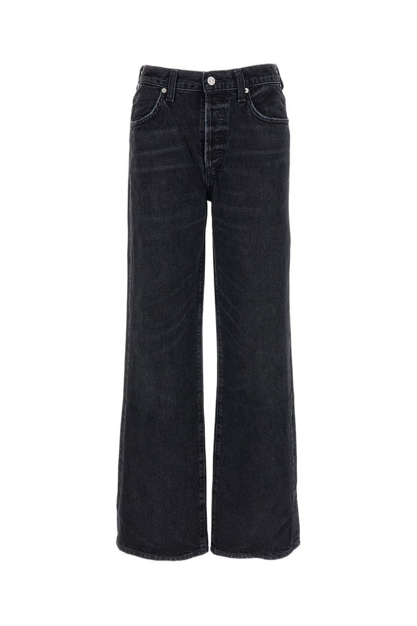 Citizens of Humanity Raine Wash High-Rise Jeans Zwart