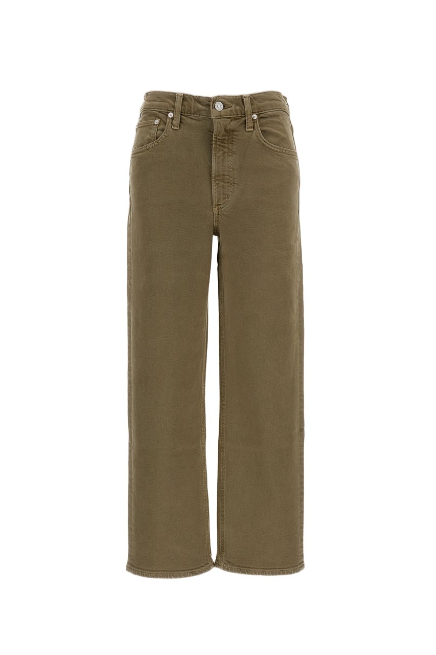 Citizens of Humanity High-Rise Straight Jeans with Classic Ankle-Length Cut Bruin
