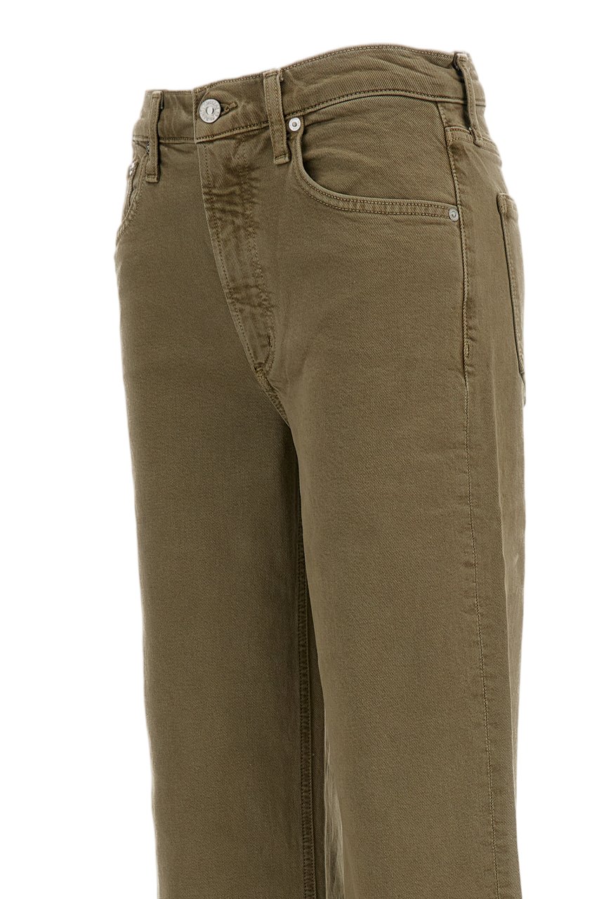 Citizens of Humanity High-Rise Straight Jeans with Classic Ankle-Length Cut Bruin