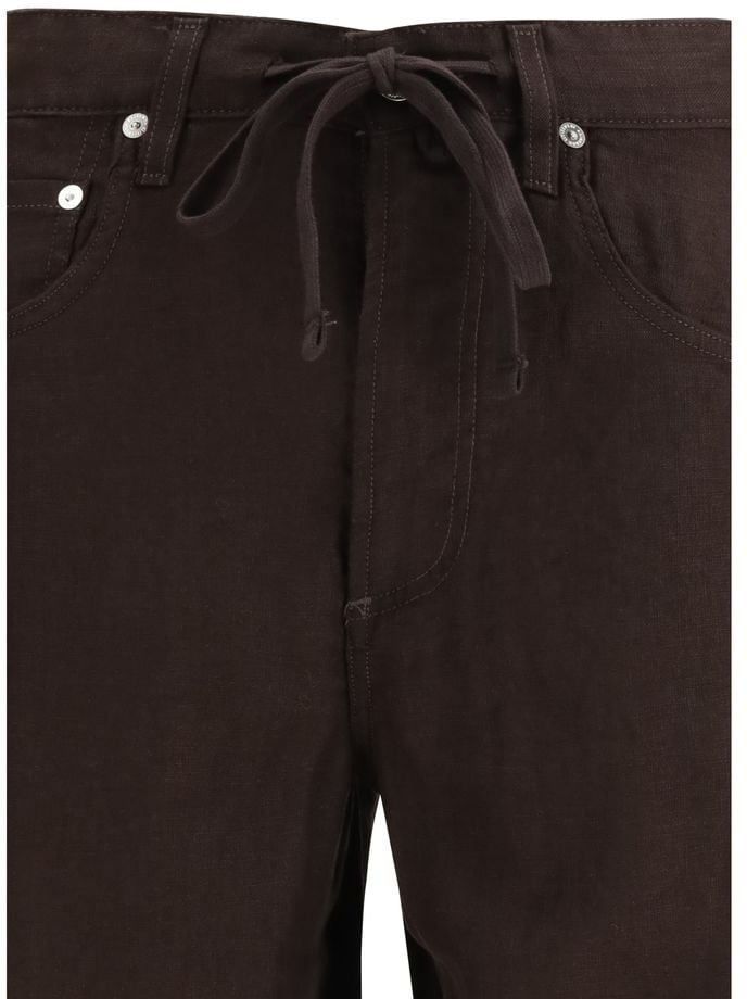 Citizens of Humanity Citizens of Humanity Brown Linen Casual Pants Bruin