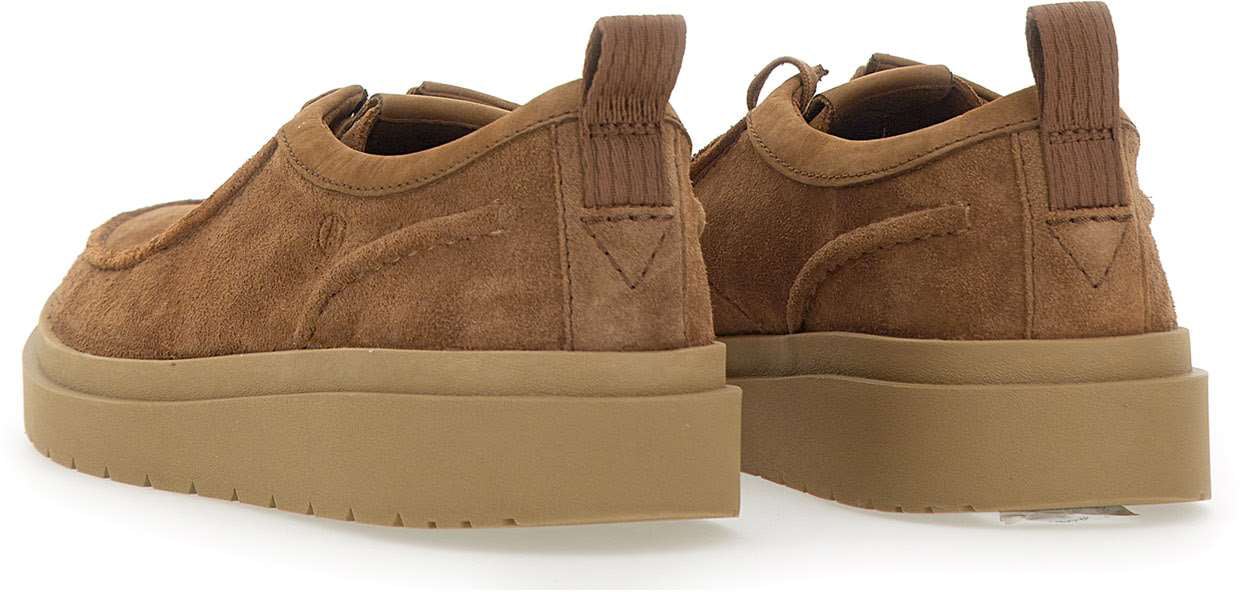 Clarks Original Flat Shoes Brown Beige