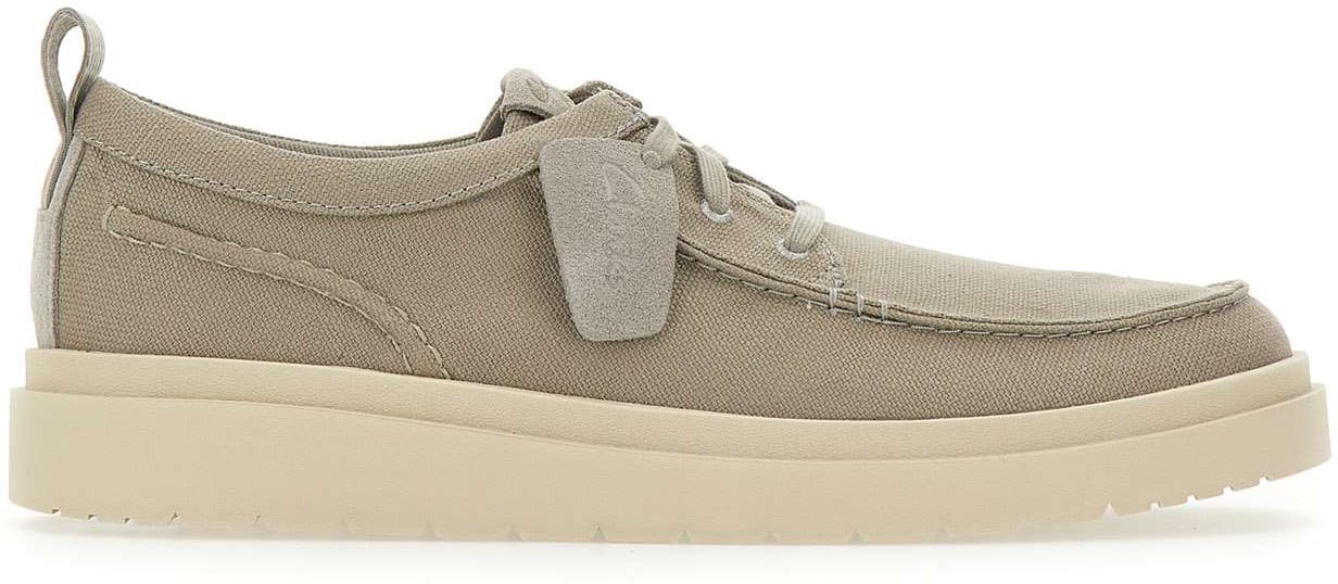 Clarks Original Flat Shoes Grey Grijs