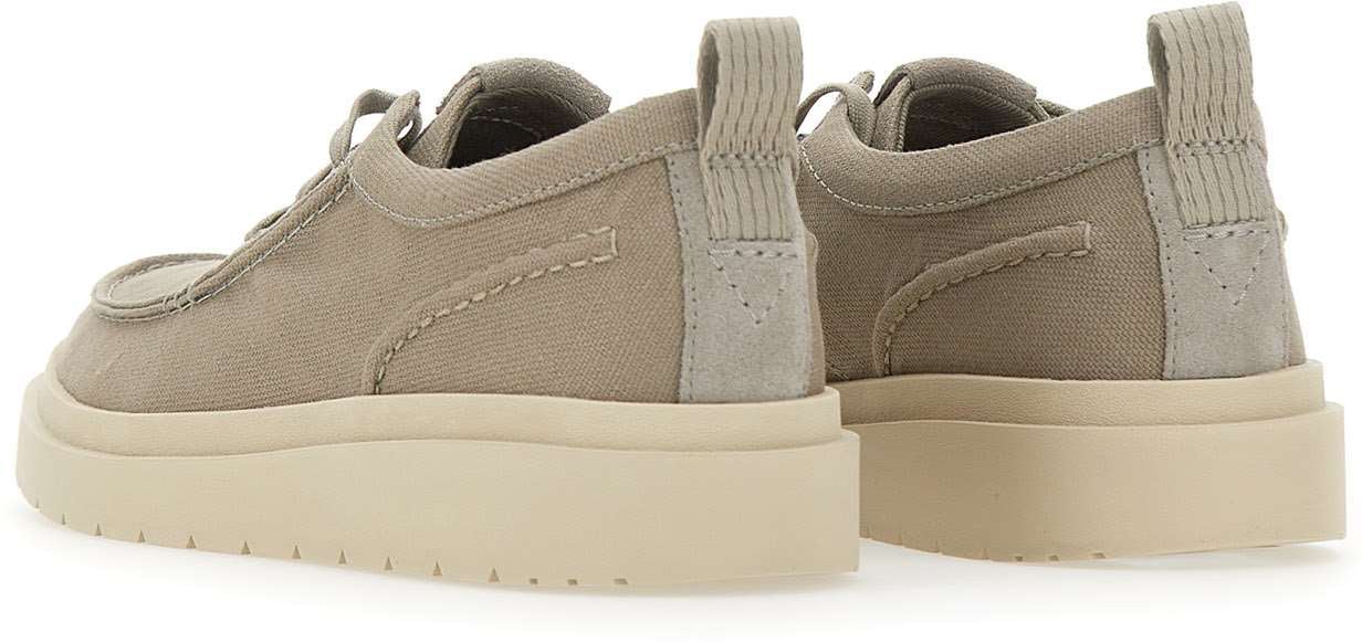 Clarks Original Flat Shoes Grey Taupe