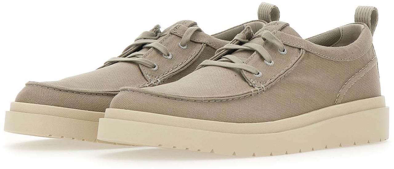 Clarks Original Flat Shoes Grey Taupe