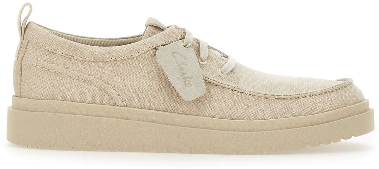 Clarks Original Flat Shoes Beige Beige