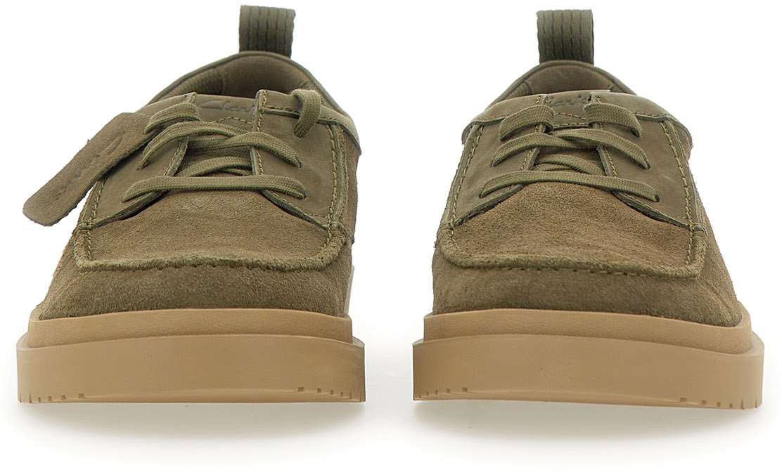 Clarks Original Flat Shoes Green Groen