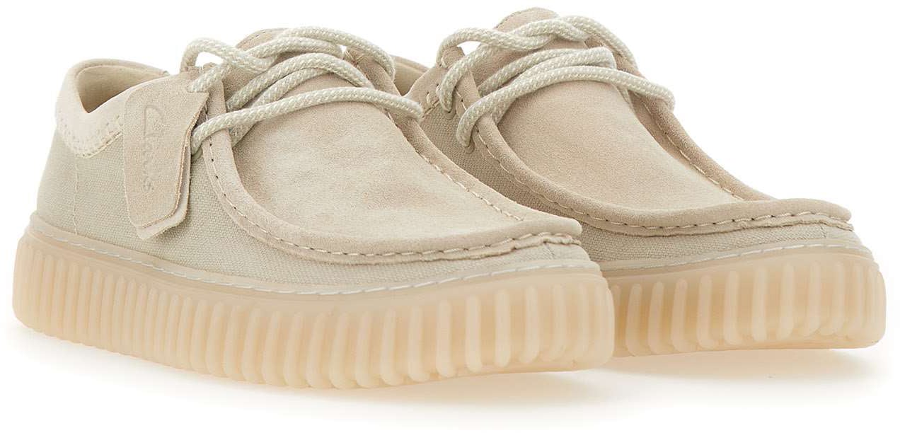 Clarks Original Flat Shoes White Wit