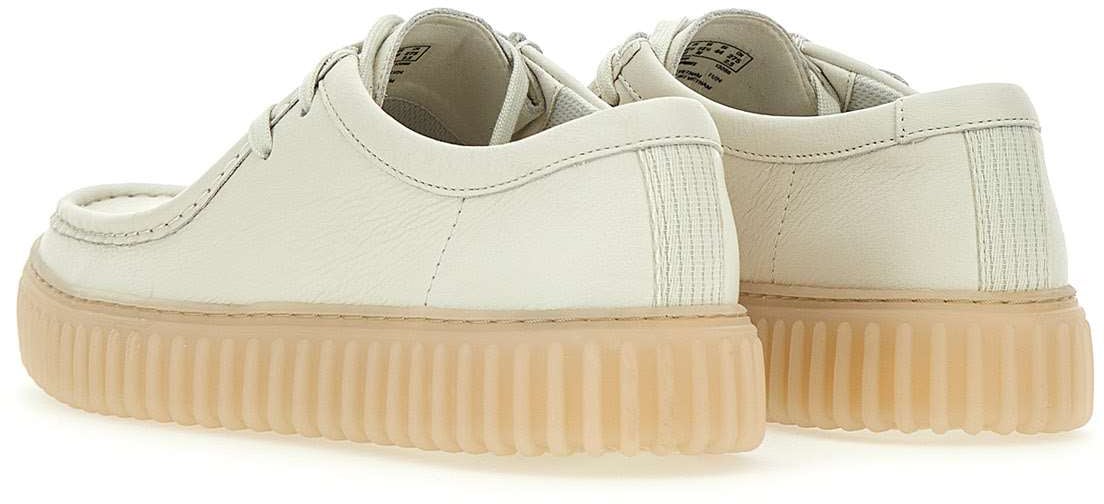 Clarks Original Flat Shoes White Wit