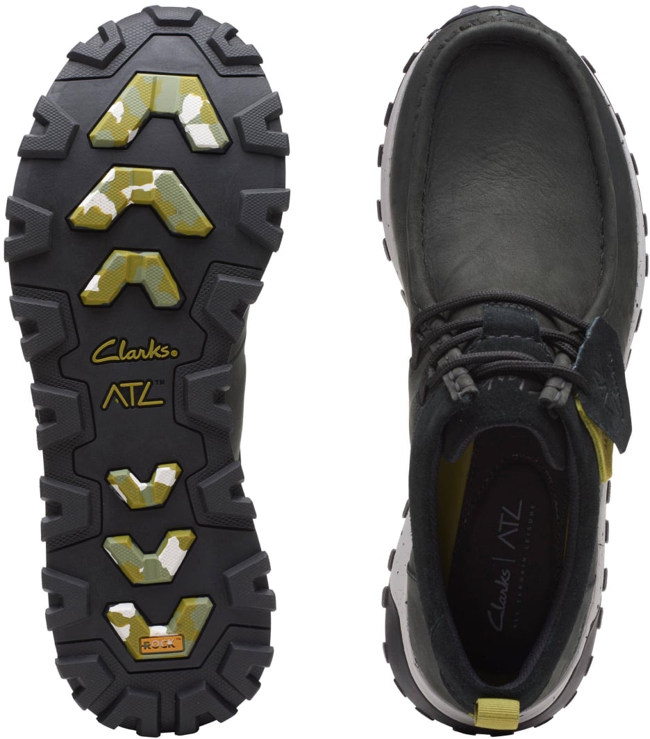 Clarks Original Atl Trek Wally Sneakers Zwart