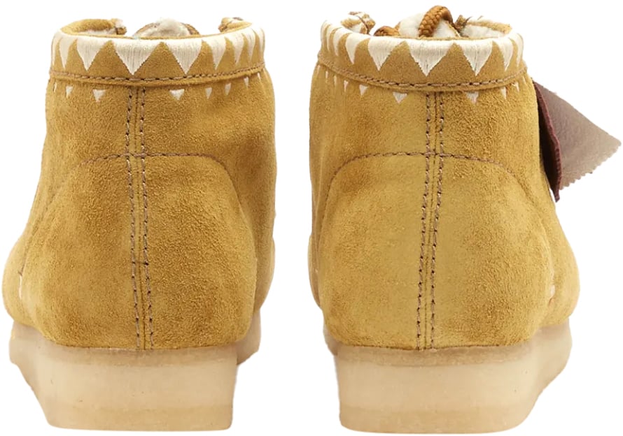 Clarks Original Wallabee Oakmoss Warmlined Boots Bruin