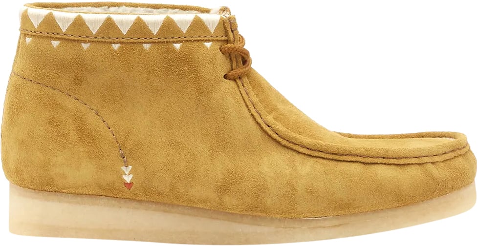 Clarks Original Wallabee Oakmoss Warmlined Boots Bruin