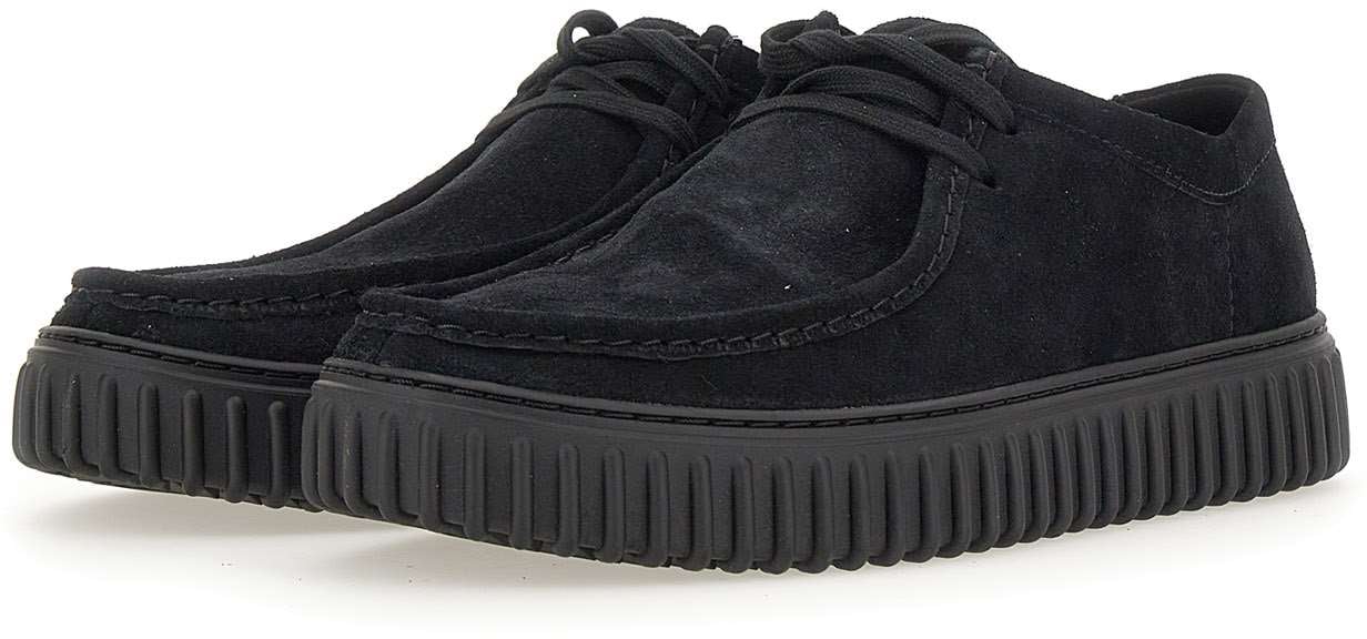 Clarks Original Flat Shoes Black Zwart