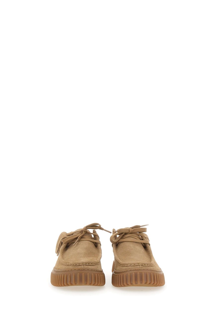 Clarks Original Flat Shoes Beige Beige