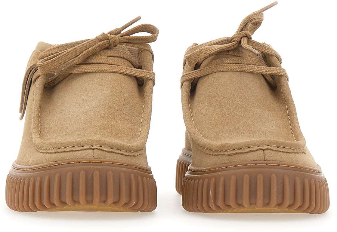 Clarks Original Flat Shoes Beige Beige