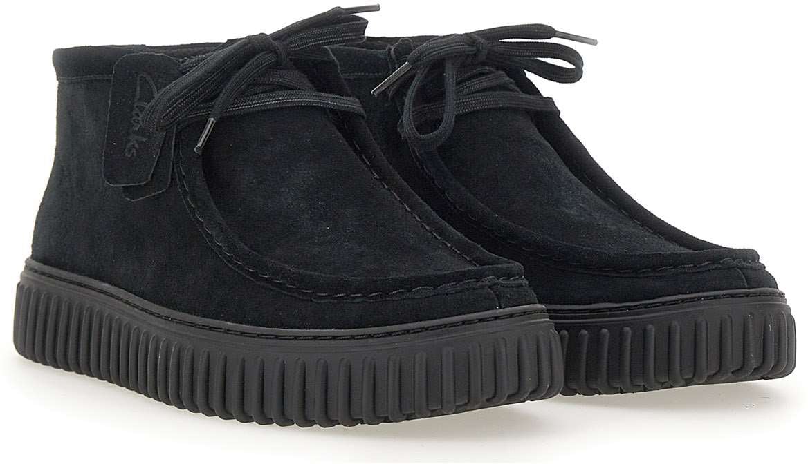 Clarks Original Flat Shoes Black Zwart