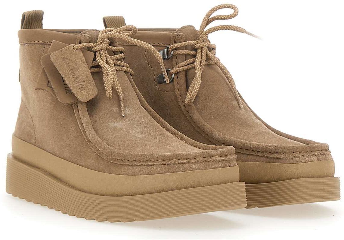 Clarks Original Boots Beige Beige