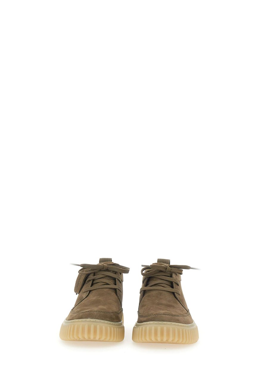 Clarks Original Flat Shoes Green Groen